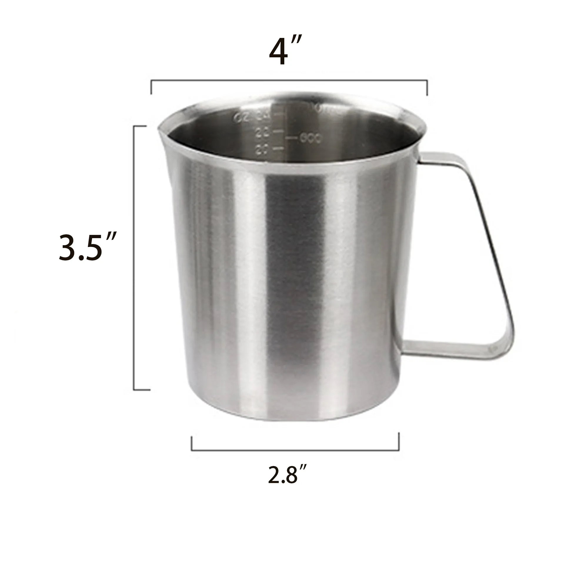 17OZ Stainless Steel Measuring Cup 7
