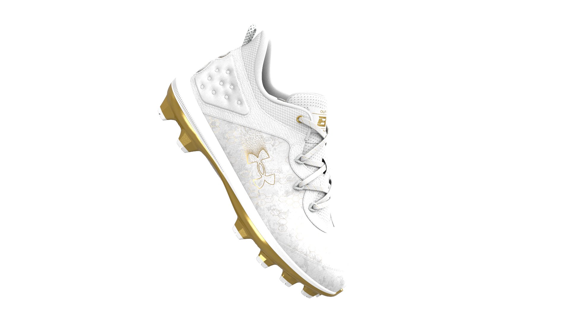 Boys' UA Harper 8 TPU Jr. Baseball Cleats  4