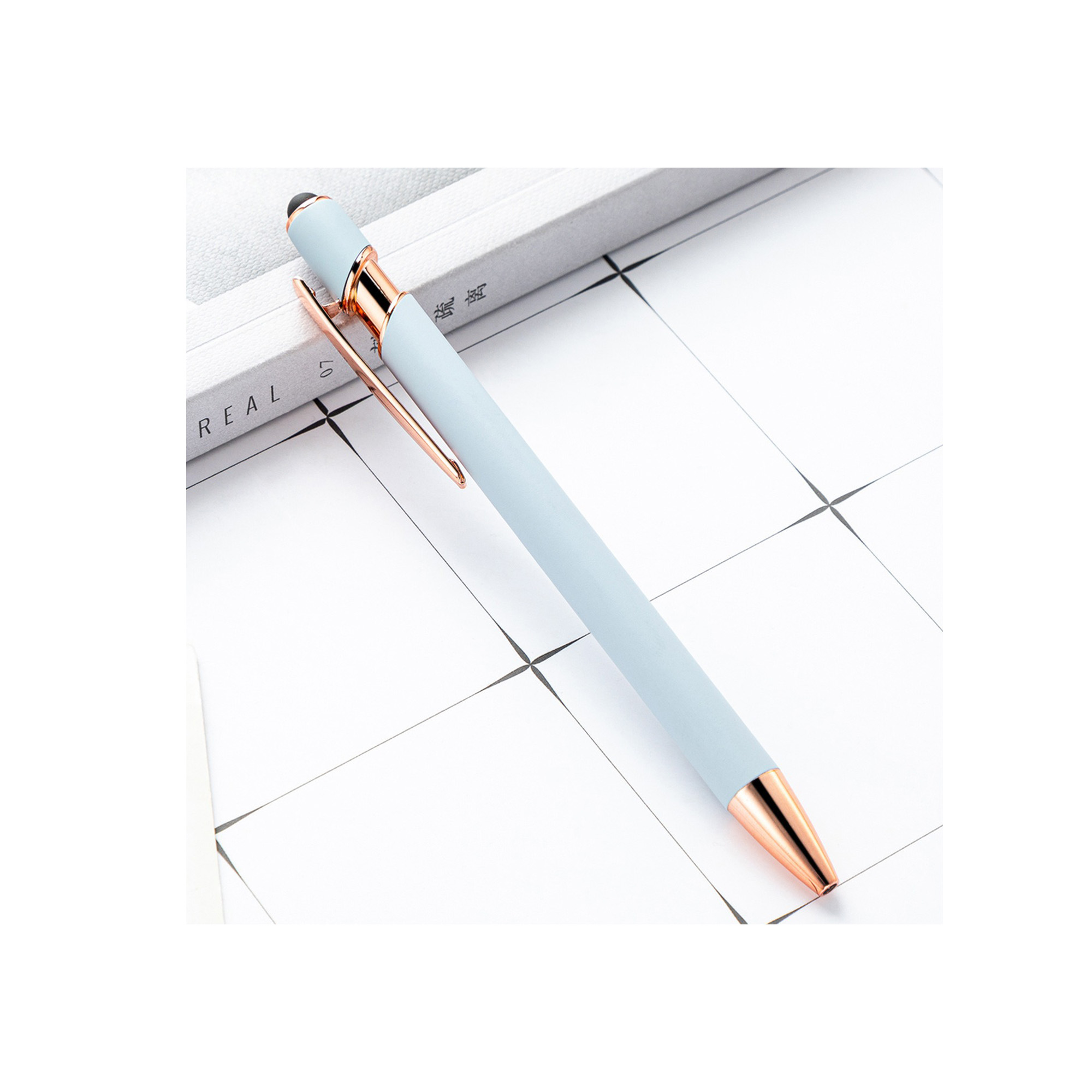 Metal Barrel Push-Button Ballpoint Pen 18