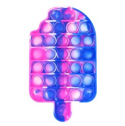 Ice Cream Shape Push Pop Bubble Toy