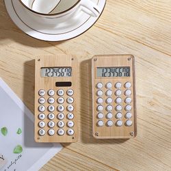 Multifunction bamboo calculator