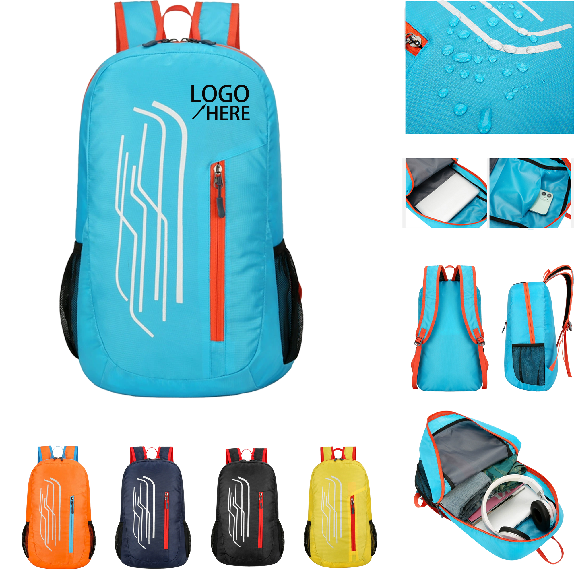 Oxford Fabric Outdoor Foldable Bag 2