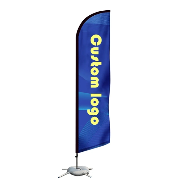 9 Ft. Double Sided Printed Feather Flag
