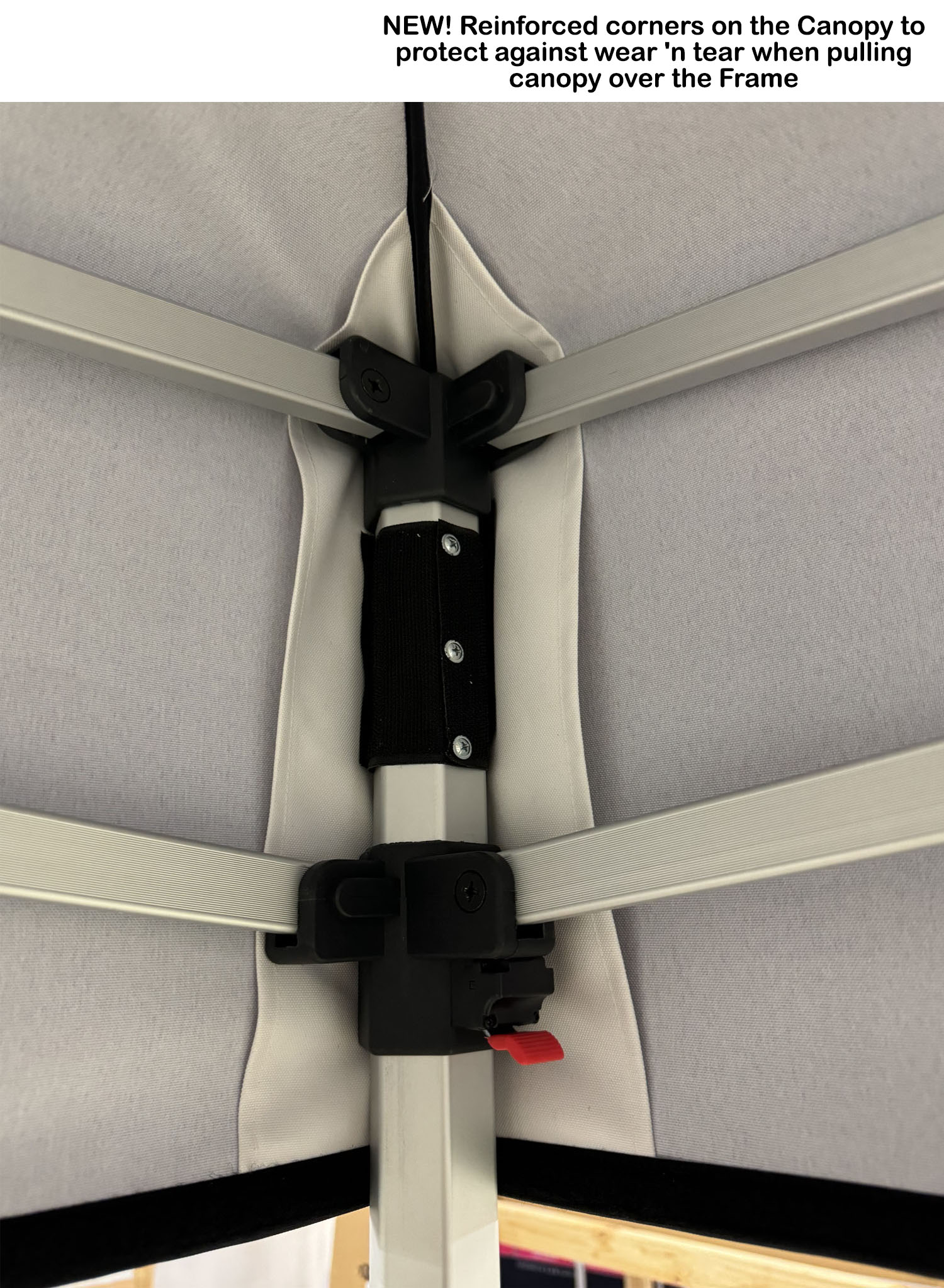 48Hr Quick Ship - 10' Steel Tent Kit, Includes Steel Frame, Sublimated Canopy, Case, Grass Stake Kit 9