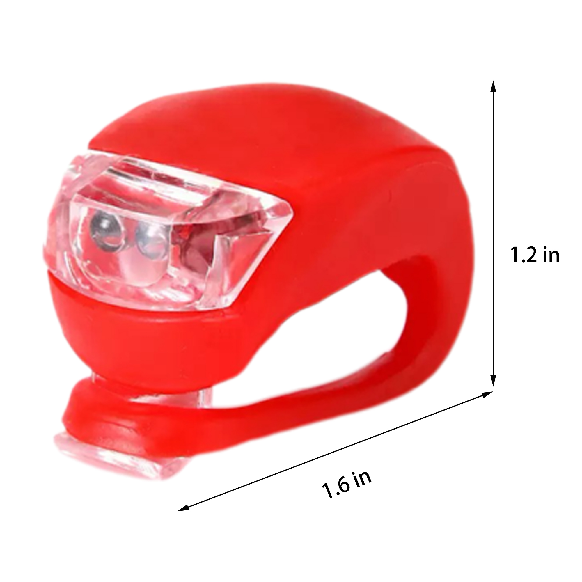 Custom Silicone LED Bike Light MOQ 20 5