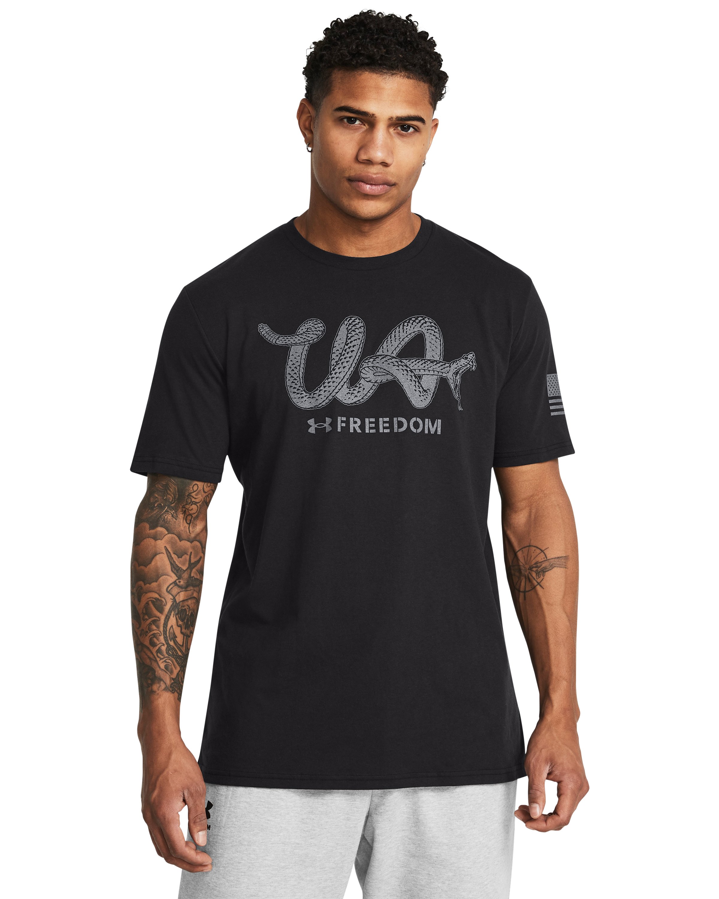 UA Freedom Military Men's T-Shirt 8