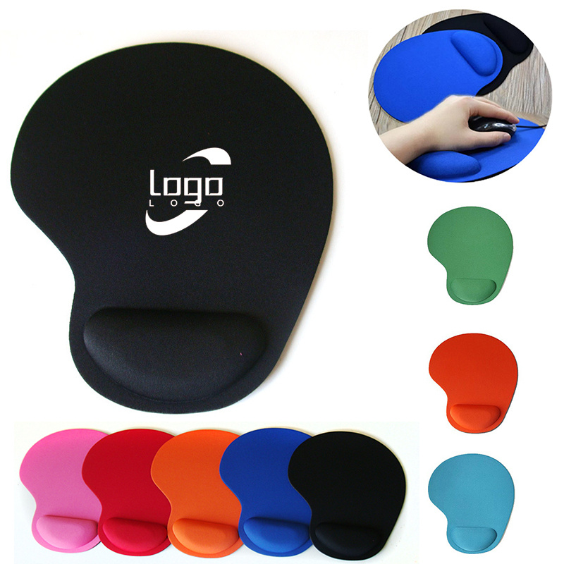 Solid Color Wrist Protection Mouse Pad