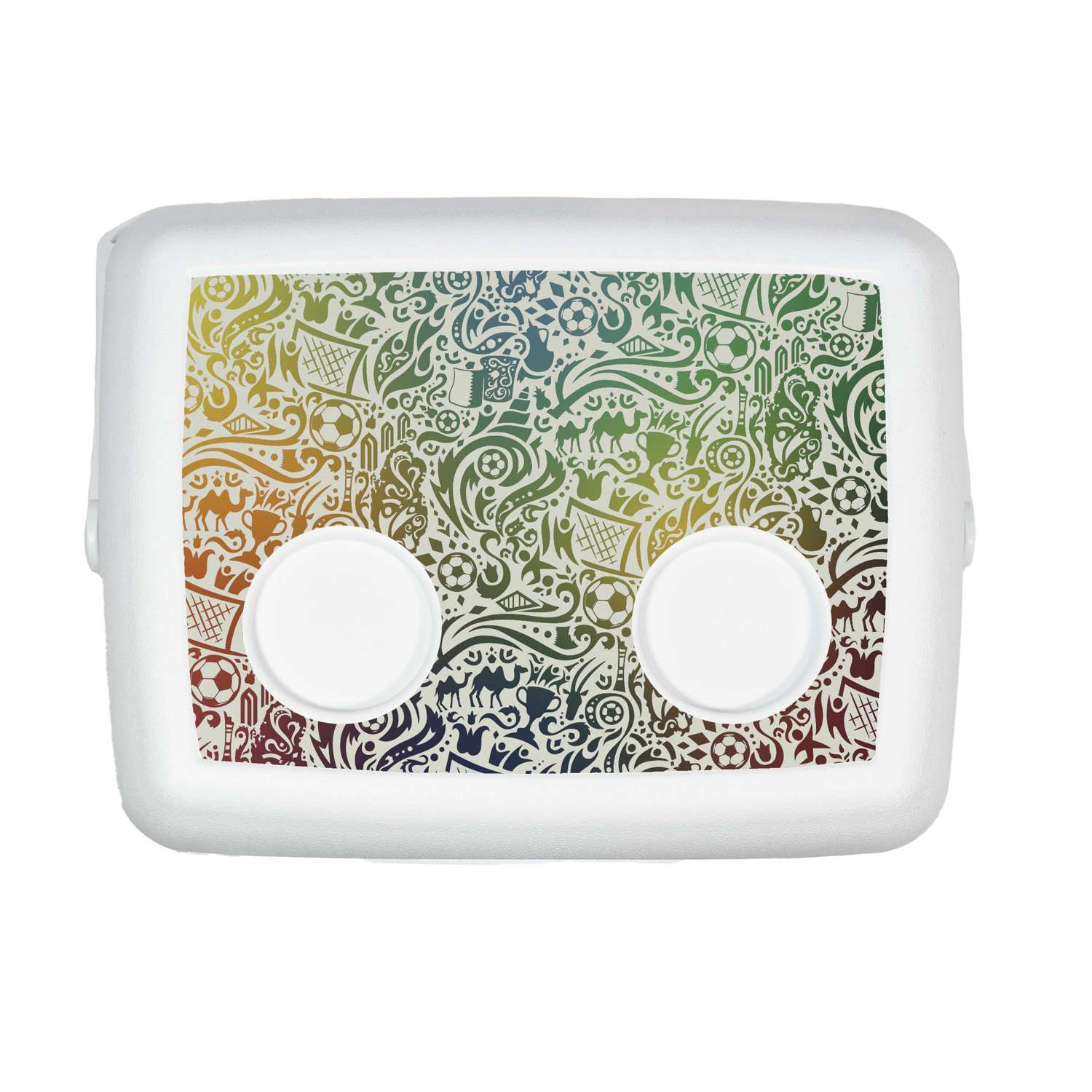 15L Grab-N-Go Cooler, Wrap Graphic with Lid Decal 8