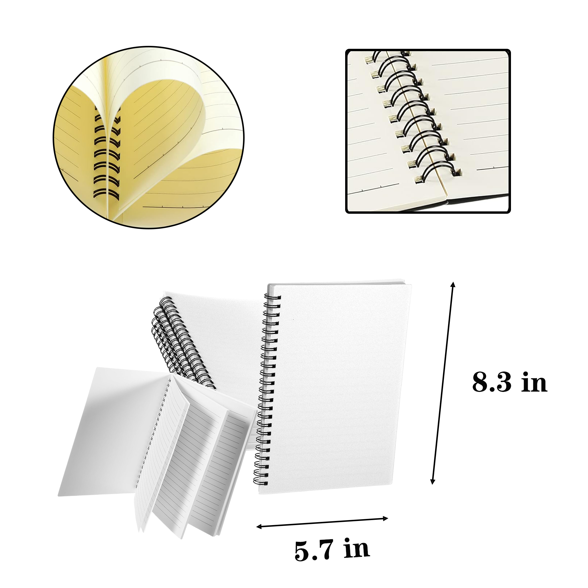 Portable Plastic Coil Notebook 6