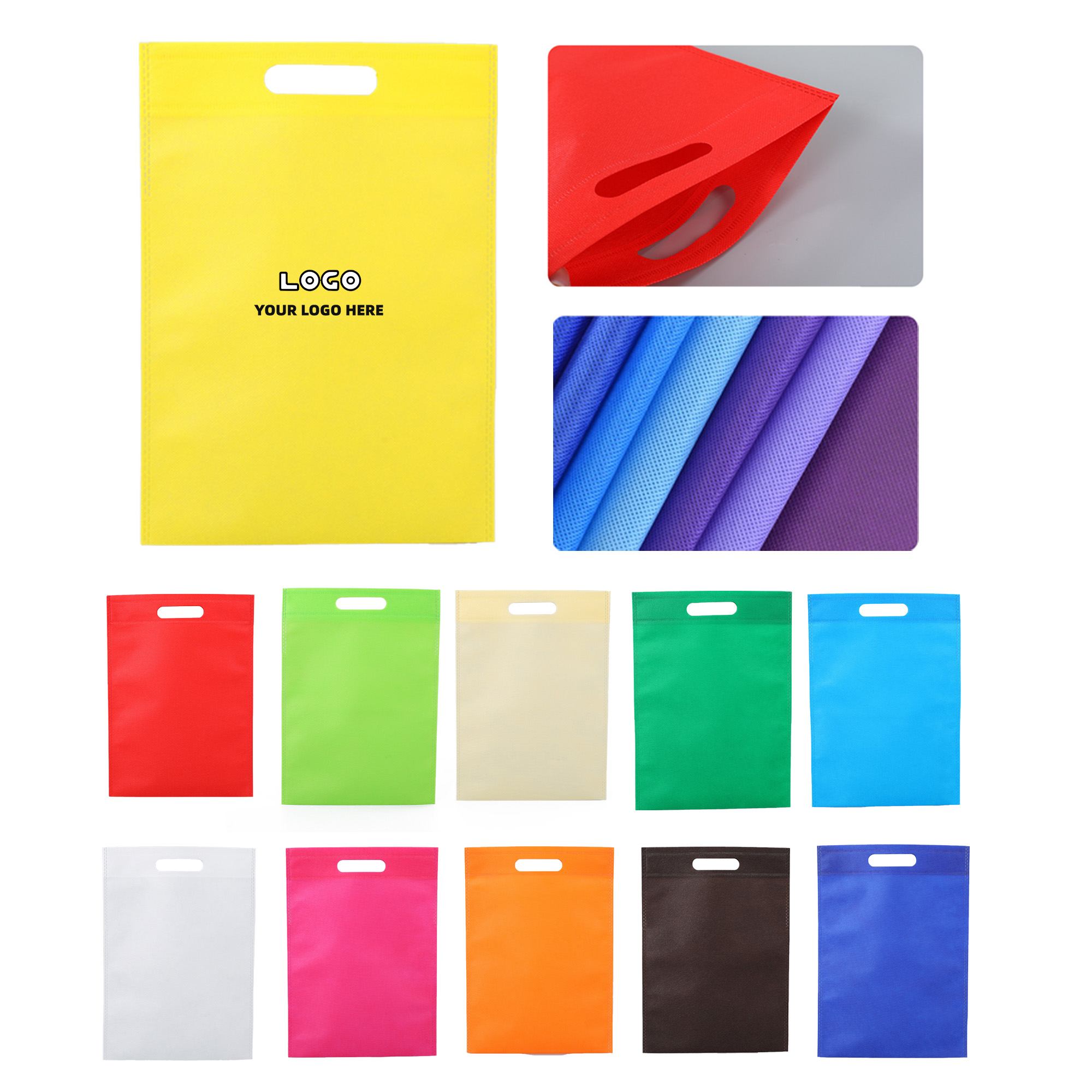 Nonwoven Fabric Shopping Tote Bag 2