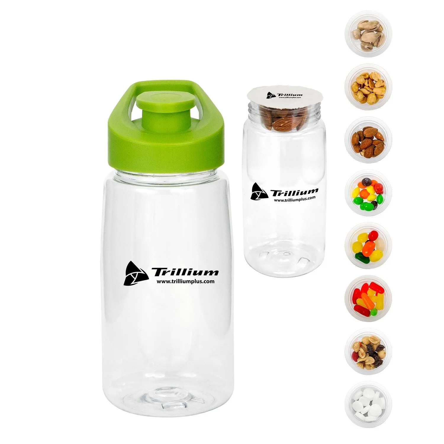 Easy Pour 18 oz. Recycled Snack Bottle 3
