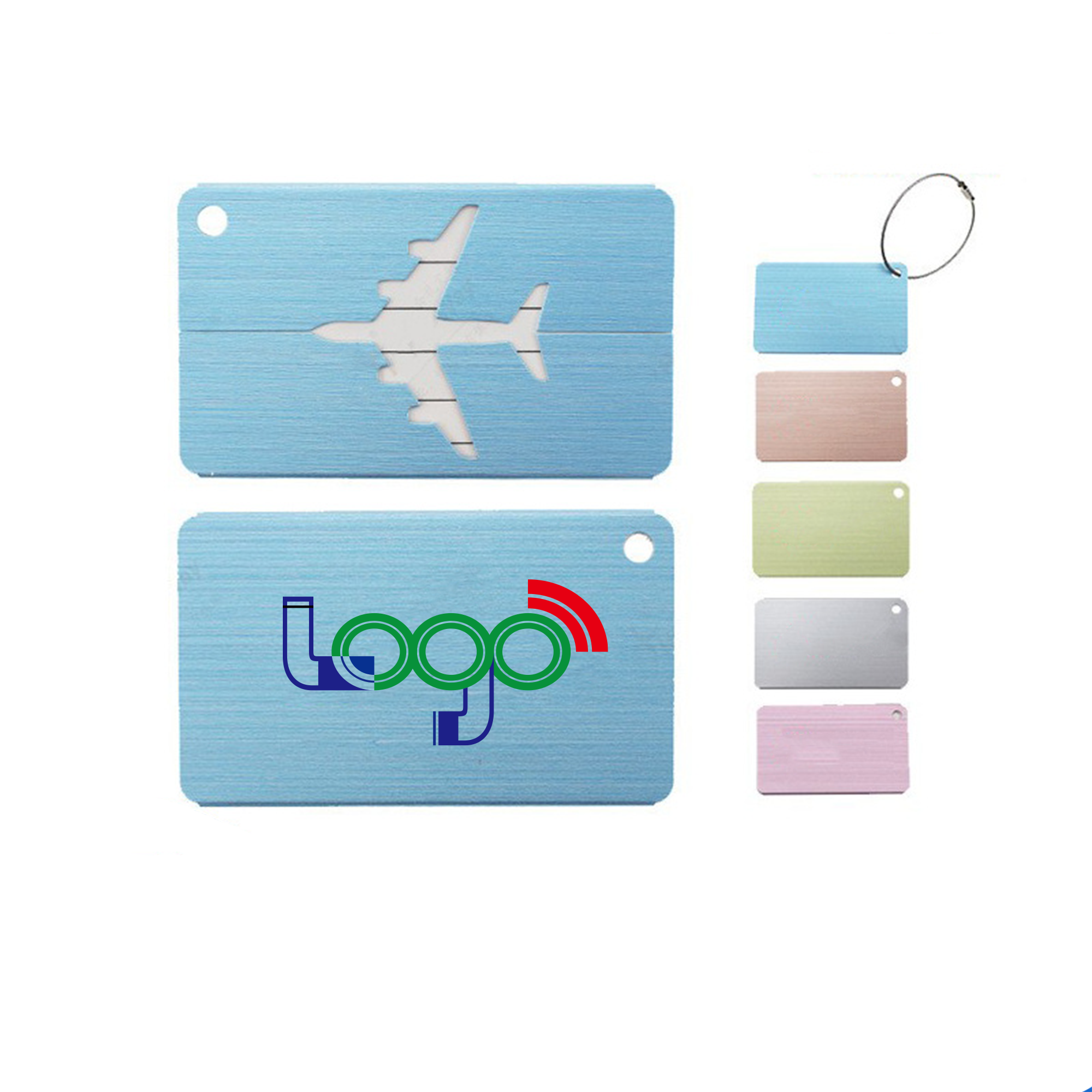 Aluminum Alloy Luggage Tag 6