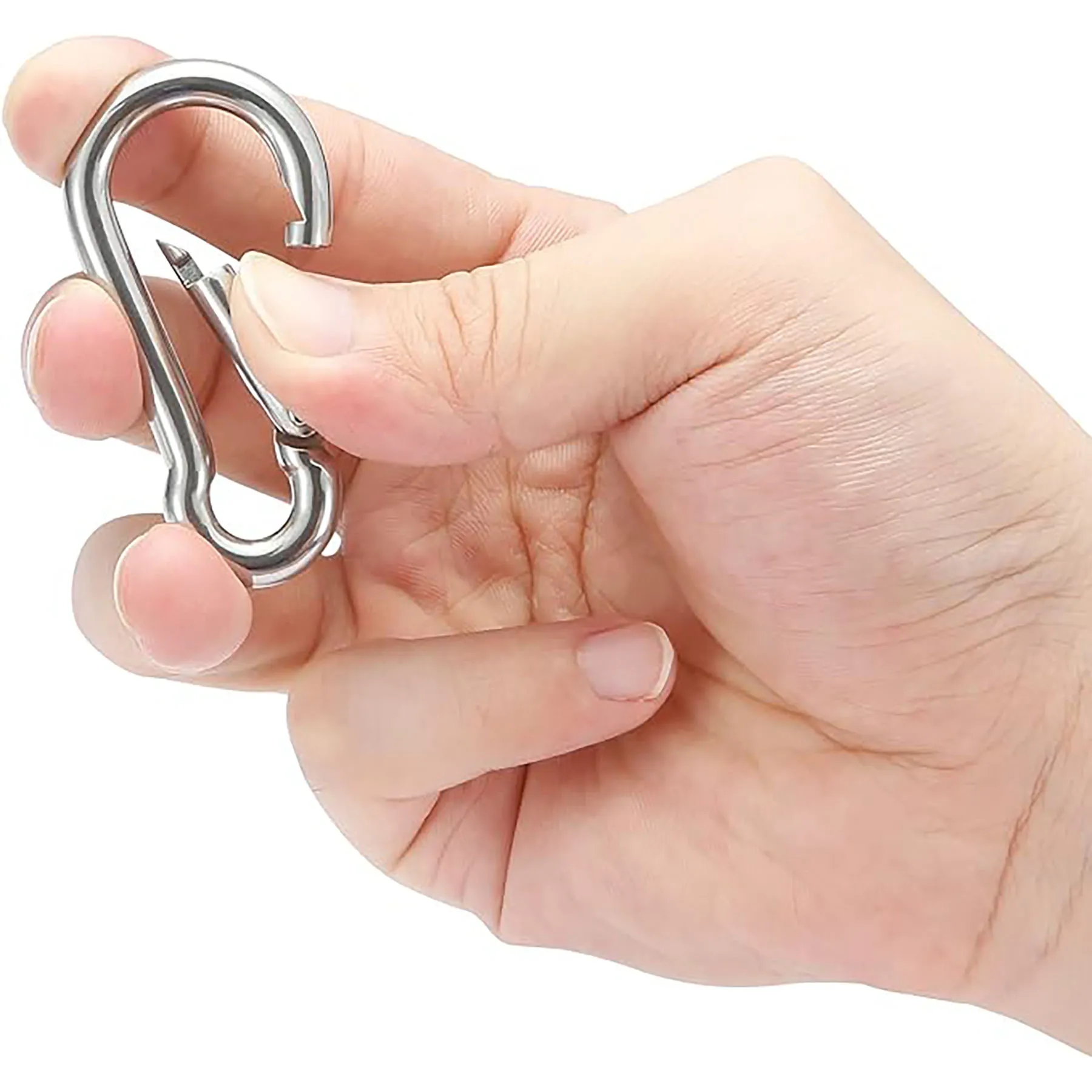 Stainless Steel Carabiner Clip 19