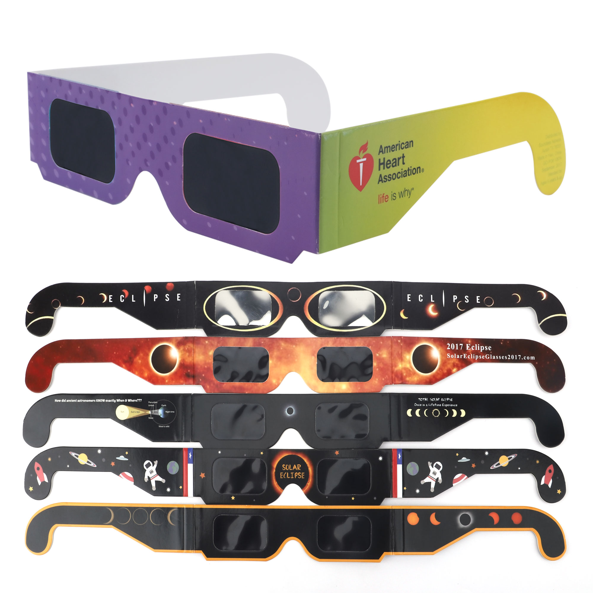 Custom Solar Eclipse glasses (full-color) 3