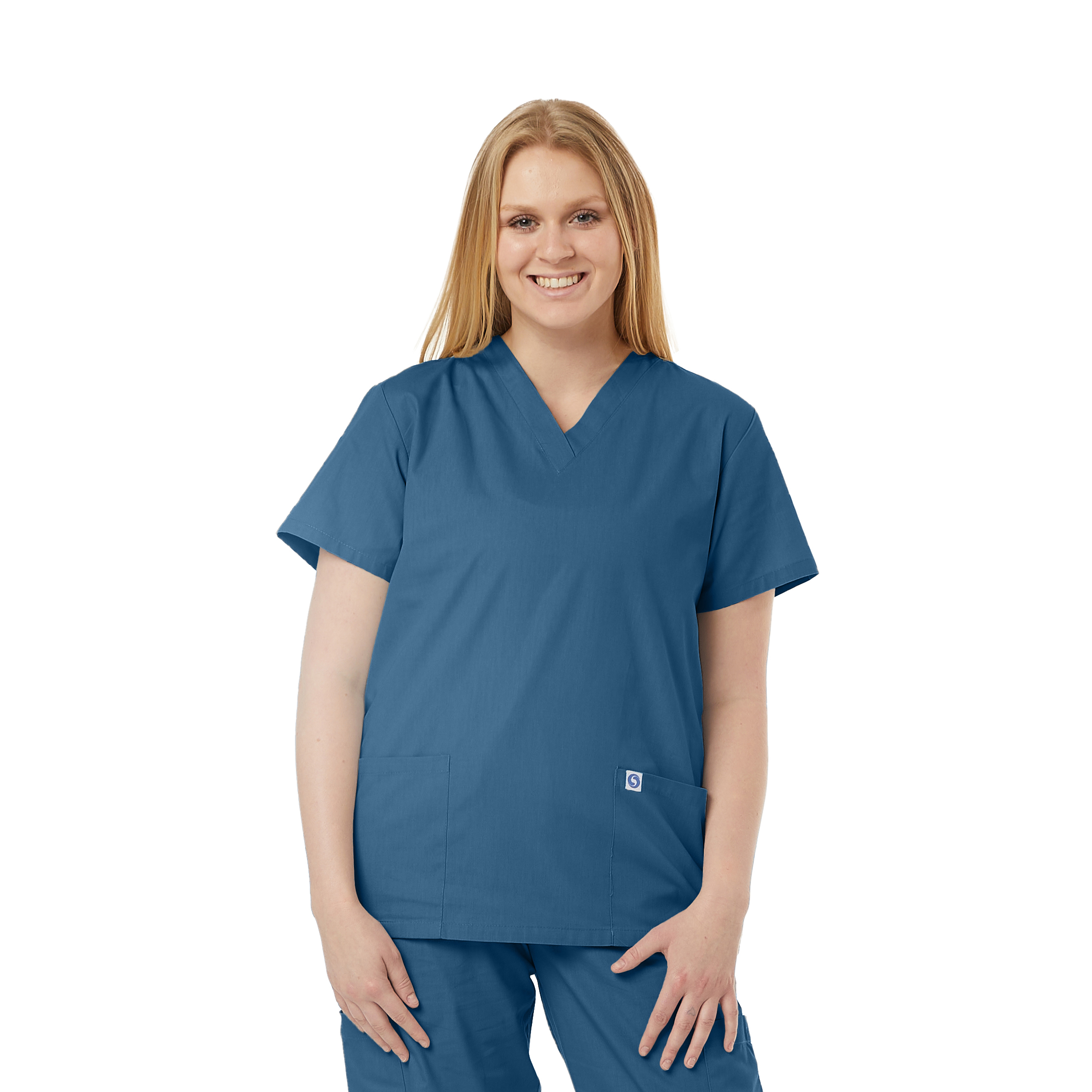 Unisex V-Neck Scrub Tunic 26