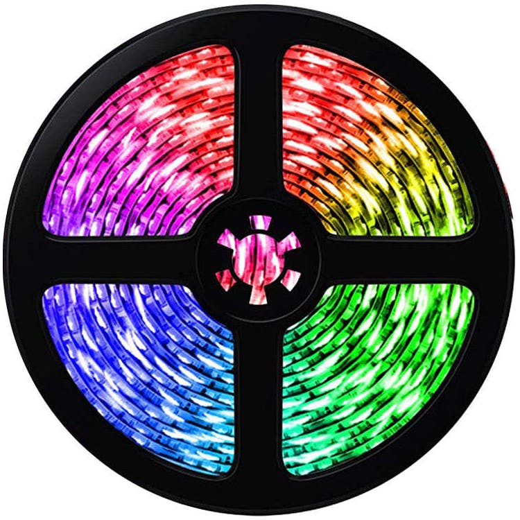LED Light Strips with Remote - 20' Sound Activated Multi-Color 2