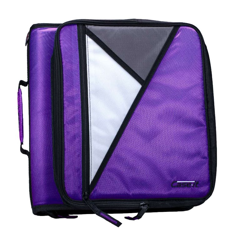 Case-It Universal Zipper Binders - Purple 2" 2