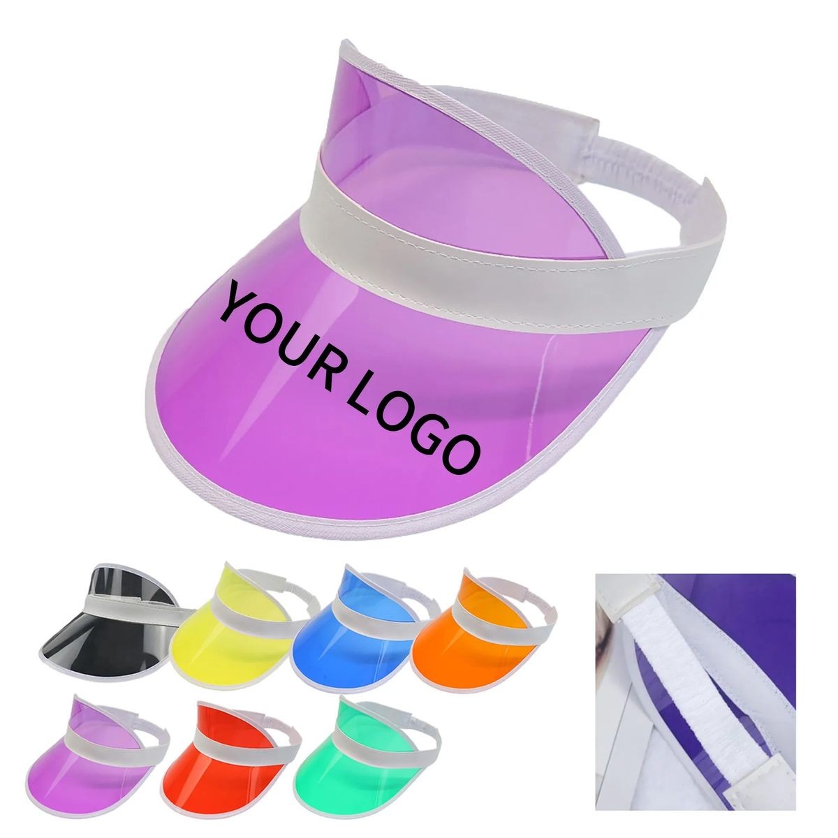 Promotional Transparent Sun Visor