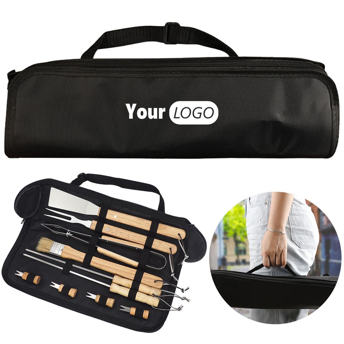 Stainless Steel Outdoor Portable Barbecue Tools