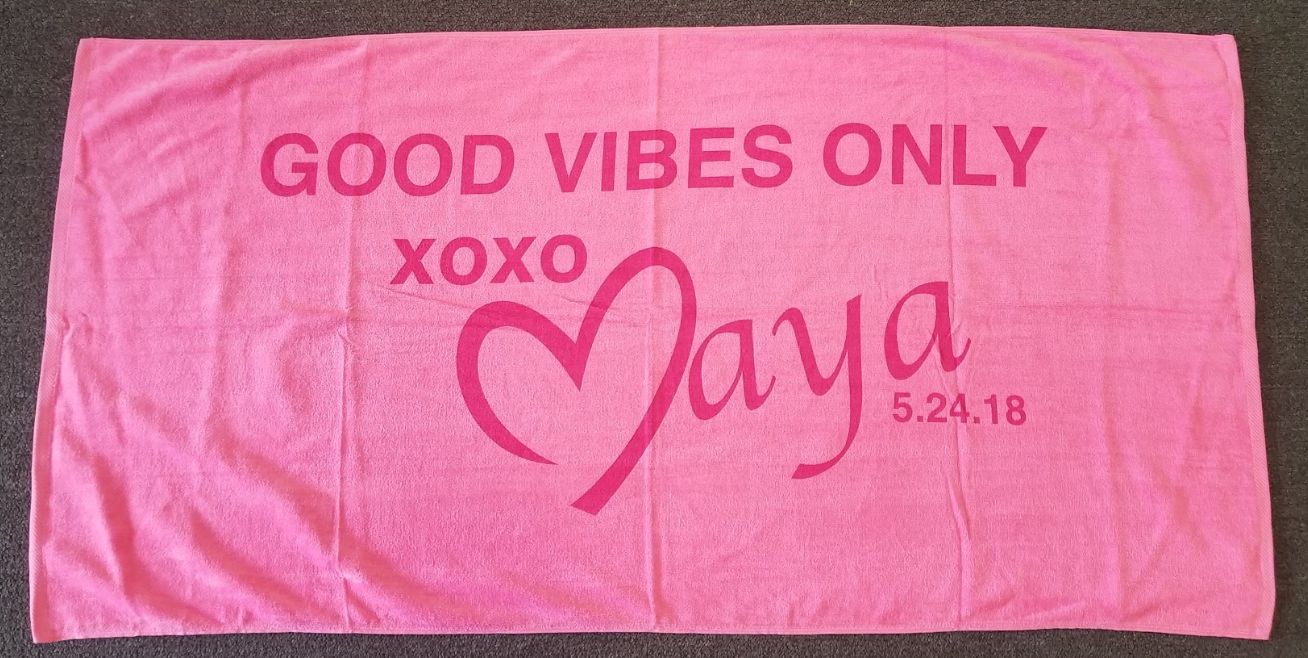 28x58 Economy Light Weight 9 Lbs/ Dz Terry Beach Towels 5