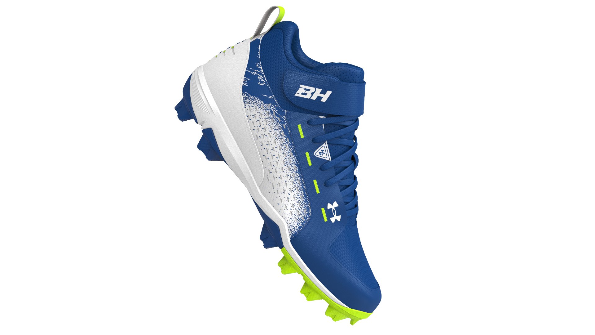Men's UA Harper 6 Mid RM Baseball Cleats 8
