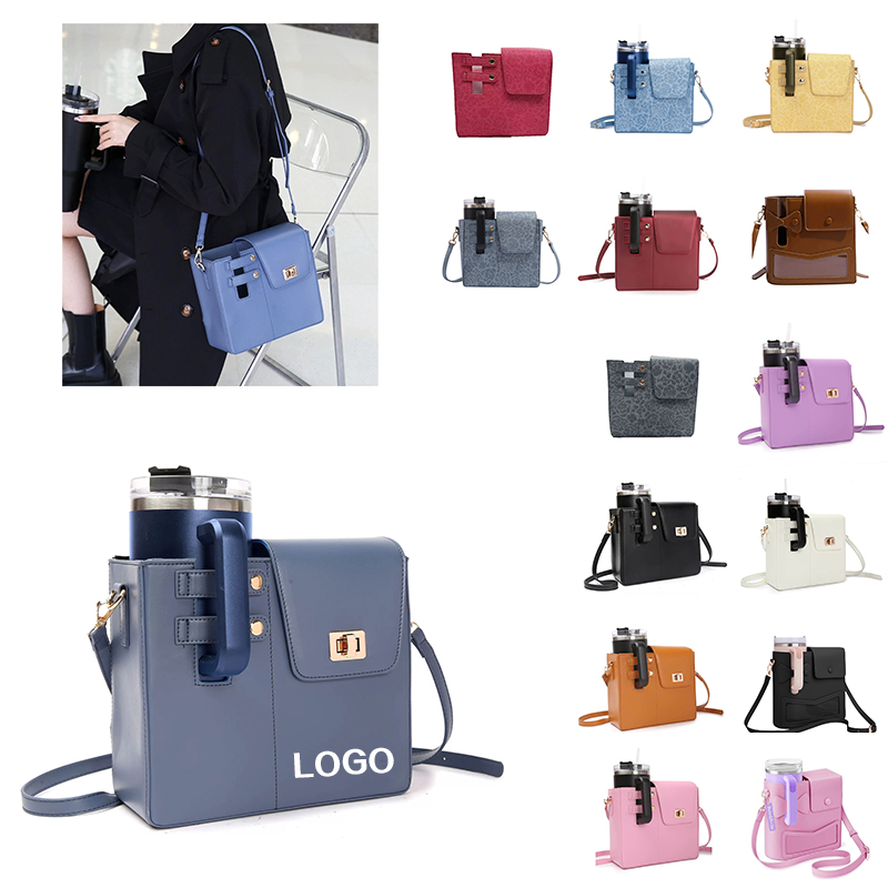Crossbody Case with Sports Water Bottle Holder 35