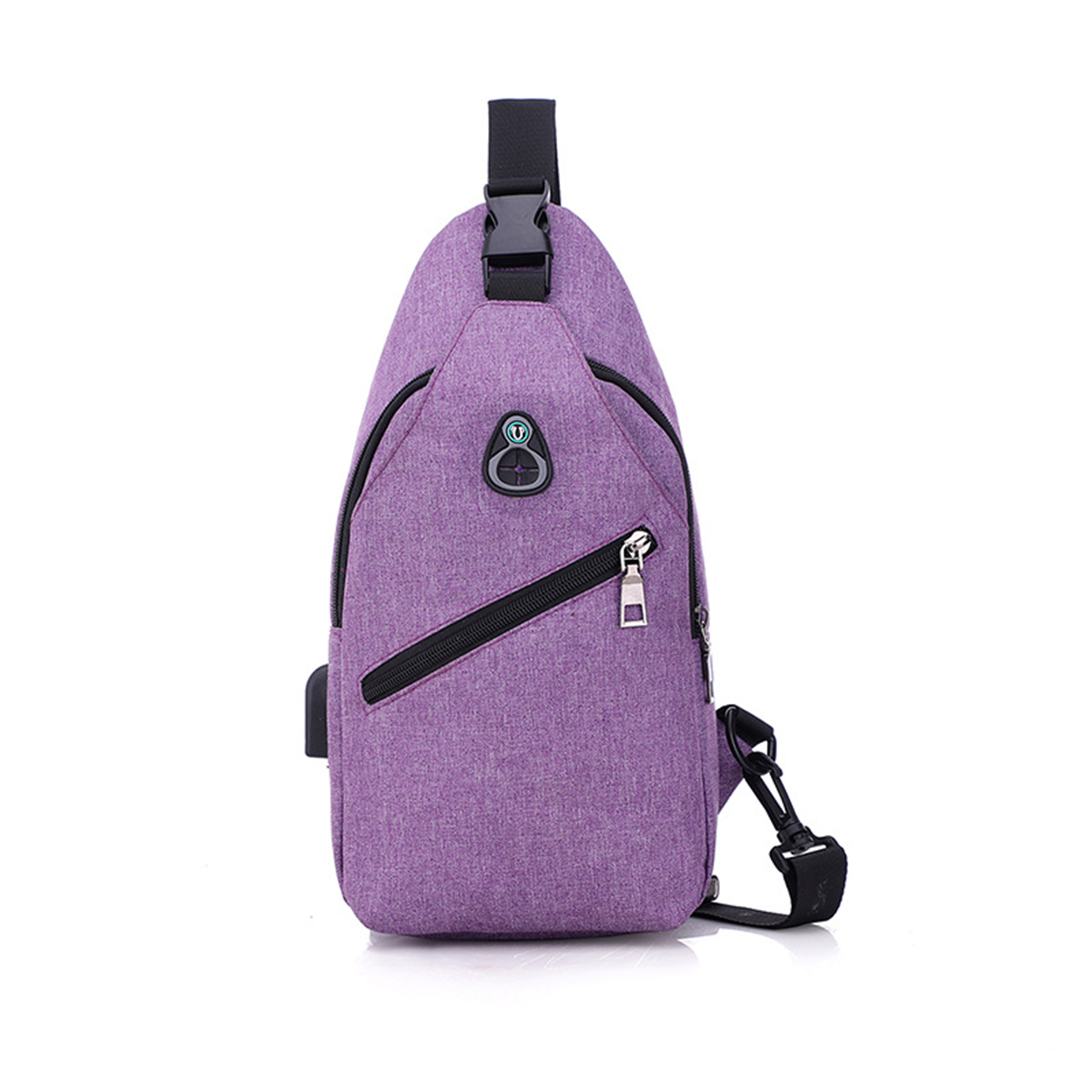 Outdoor Crossbody Bag with USB Charging Port 8