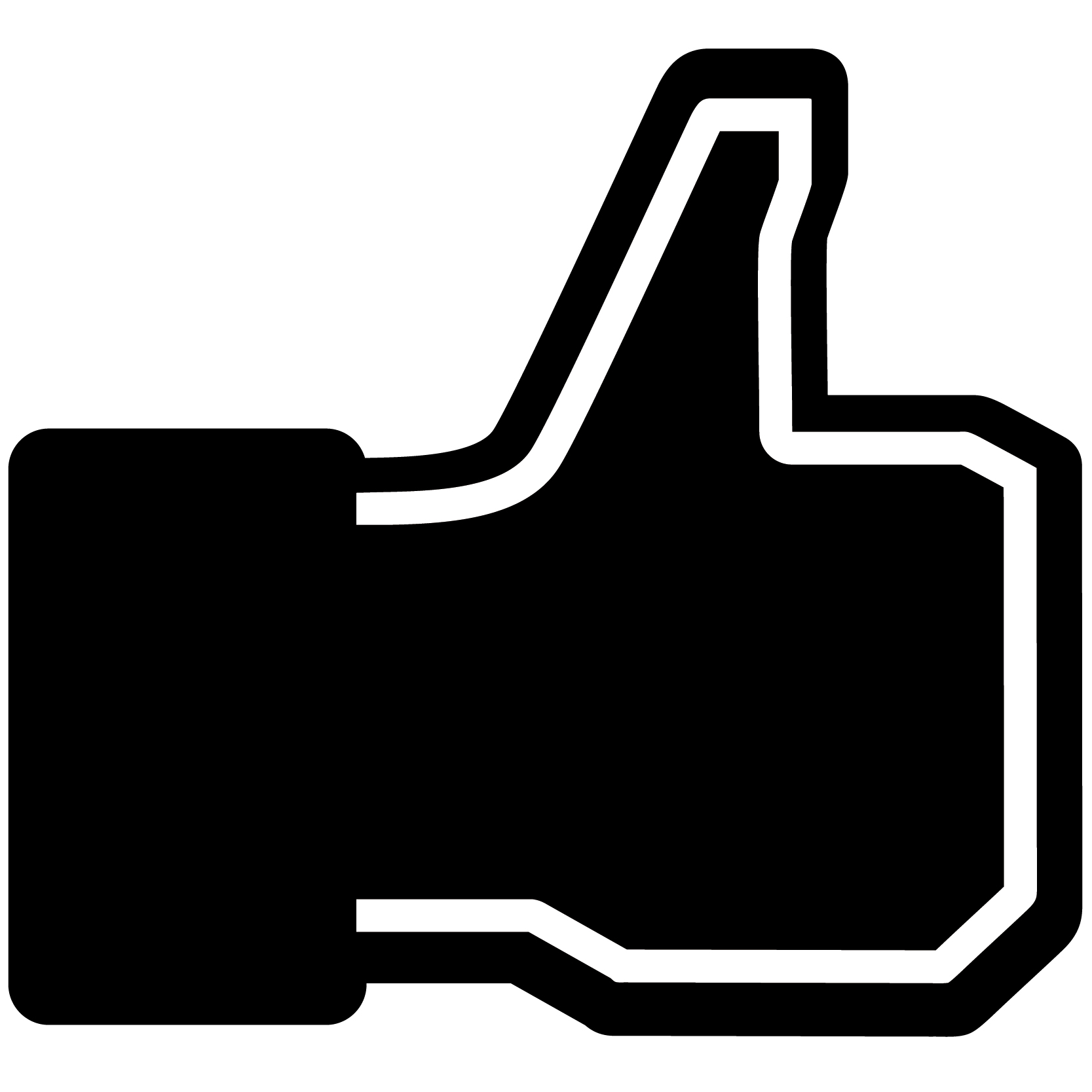 Facebook Foam Hand Mitt 78
