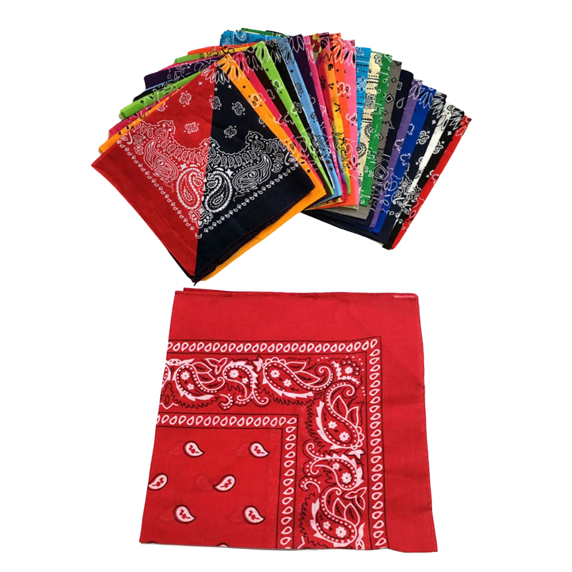 Cotton Square Scarf Bandana 4