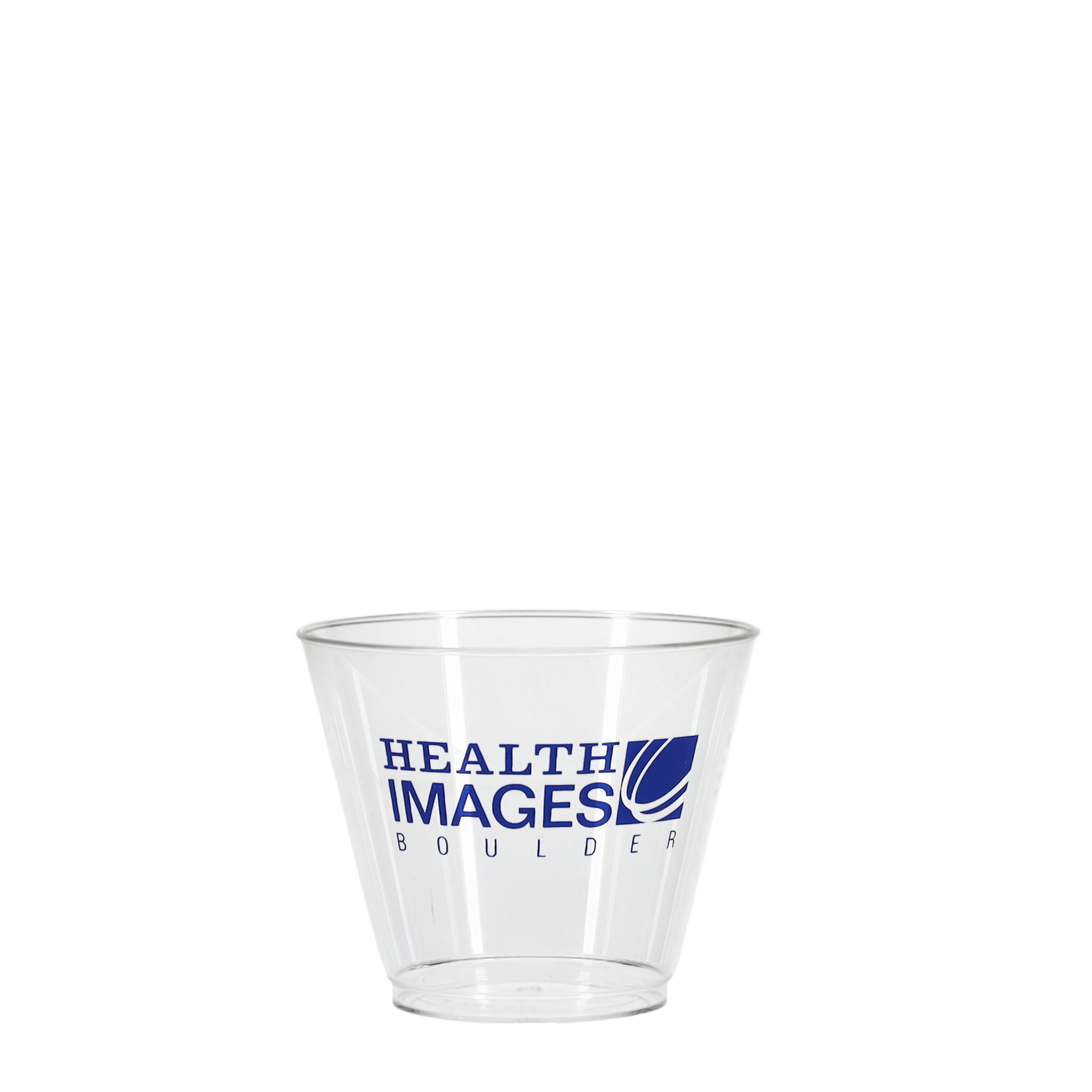 9 oz Hard Plastic Smooth Rocks Cup Clear Tradition Print 8