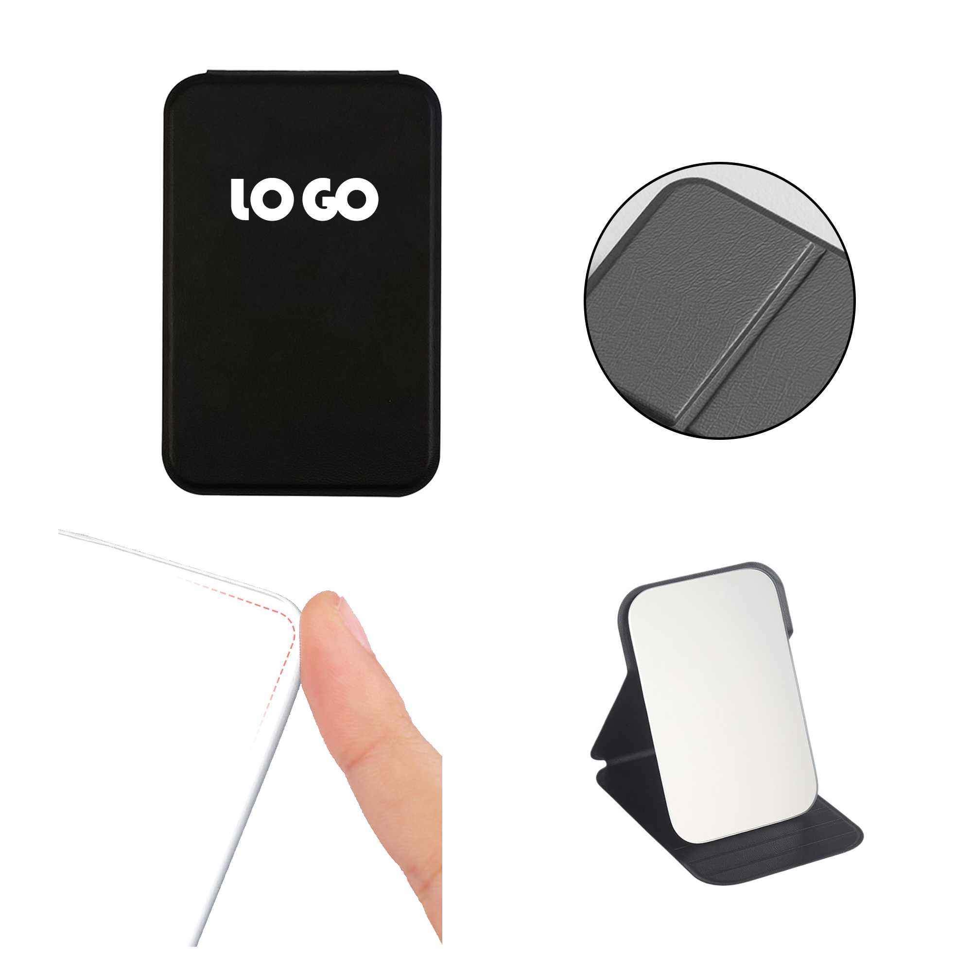 Folding Portable Makeup Mirror 4