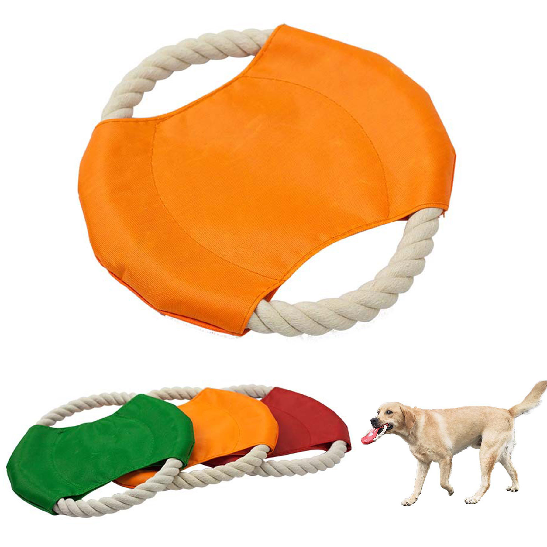 Pet Rope Flying Disc