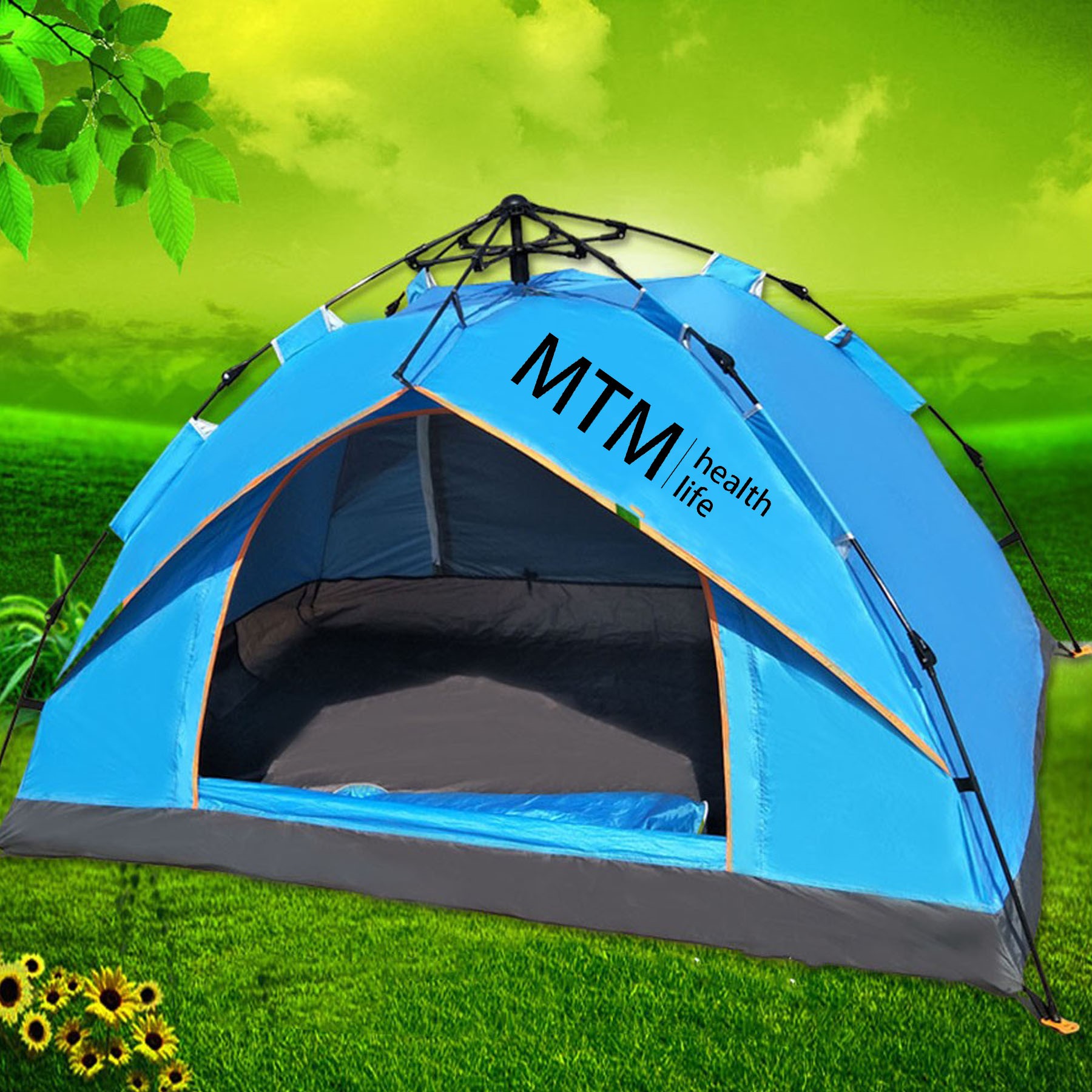 Ultra Light Automatic Waterproof Sunscreen Tent