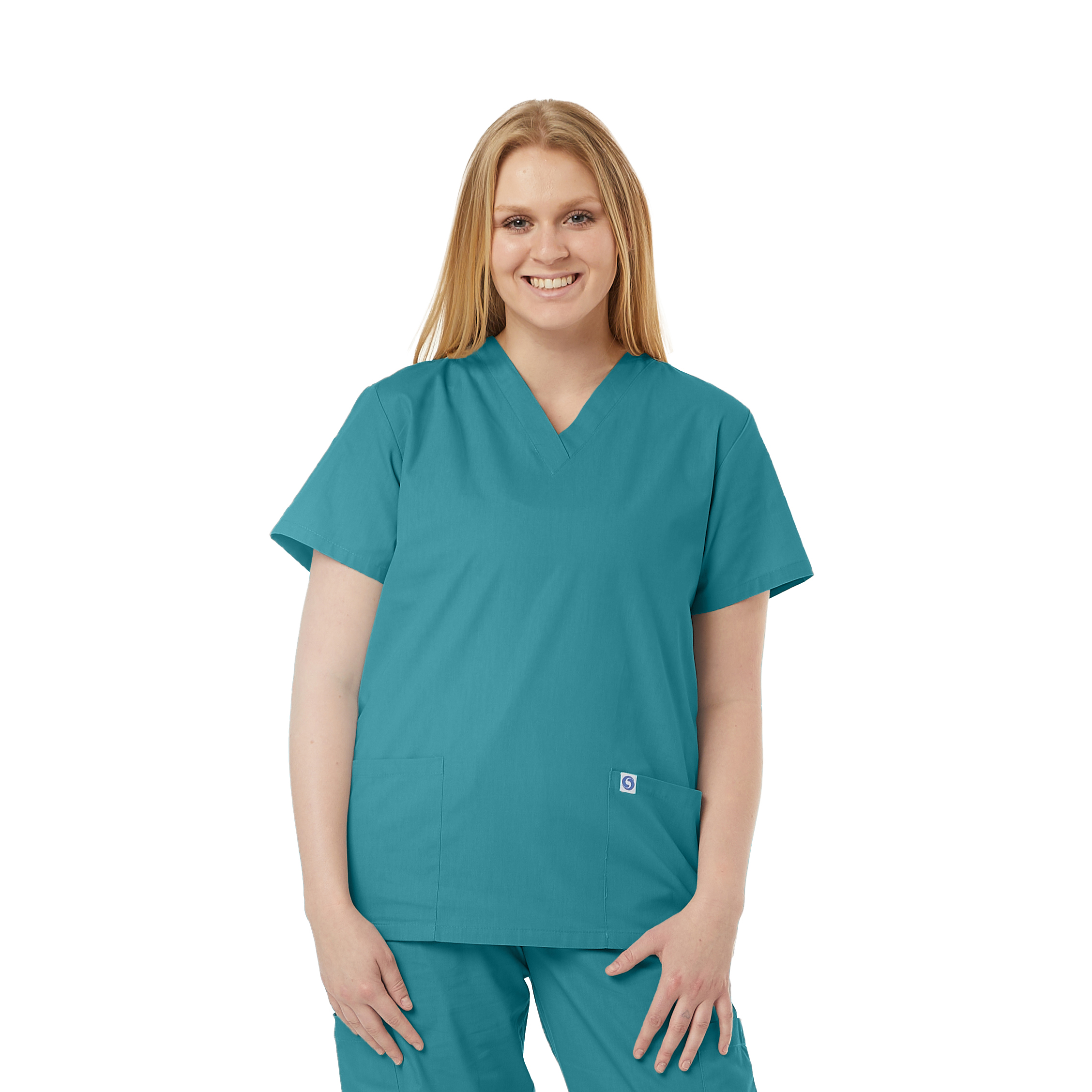 Unisex V-Neck Scrub Tunic 25