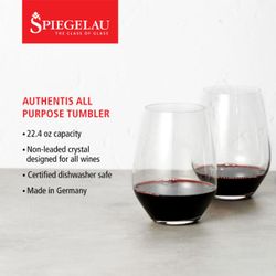 Spiegelau Authentis 22.4 oz All Purpose tumber XXL - Thumbnail 5