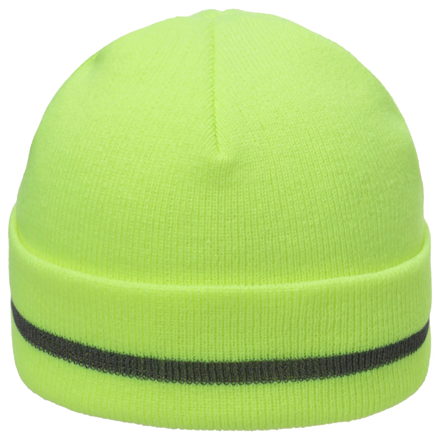 Embroidered Reflective knitted beanie hat 12