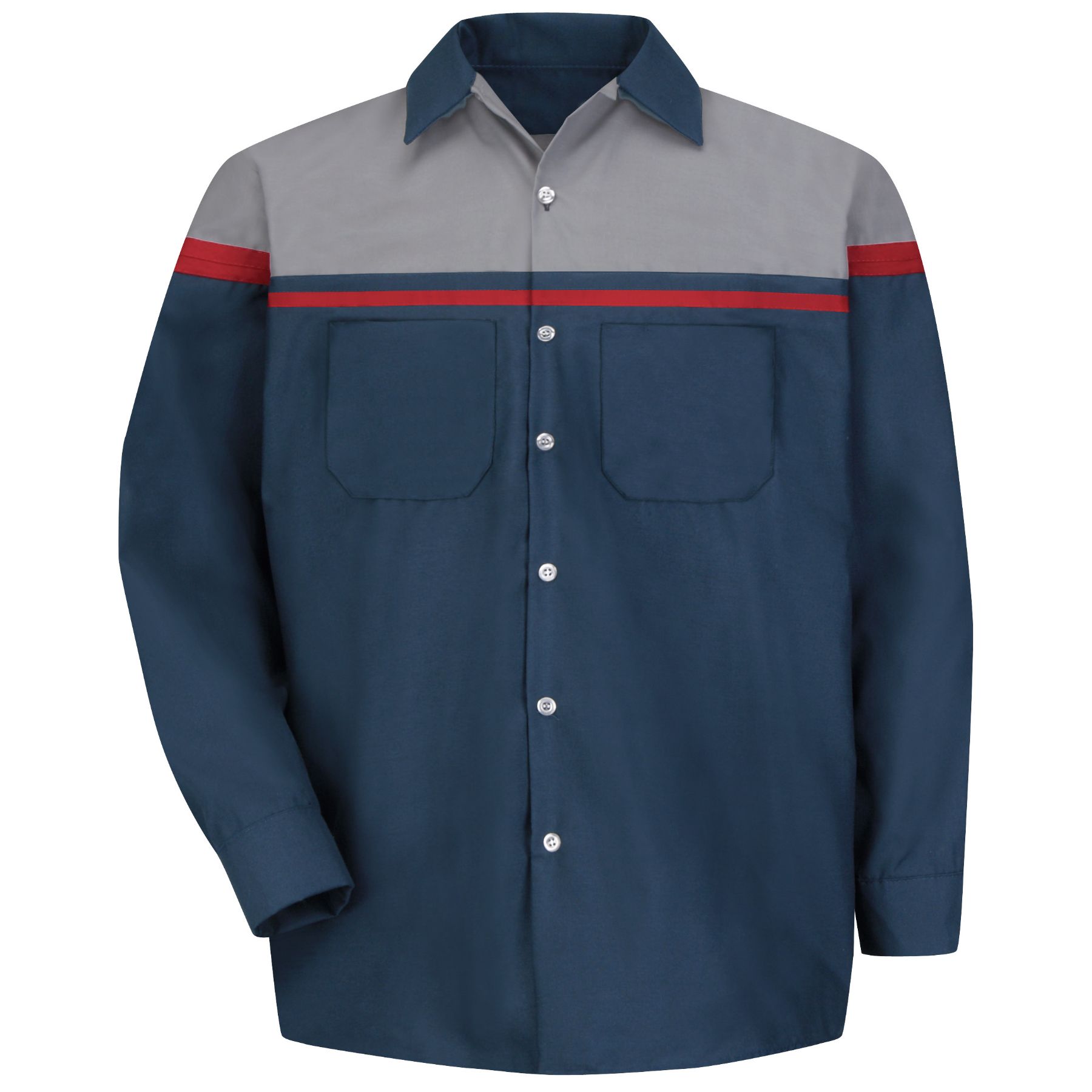 Red Kap Men's Long Sleeve Performance Tech Shirt