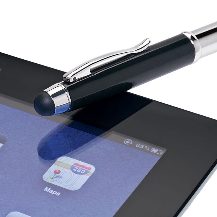4-in-1 Ballpoint Pen with Laser Pointer, LED Light & Stylus 9