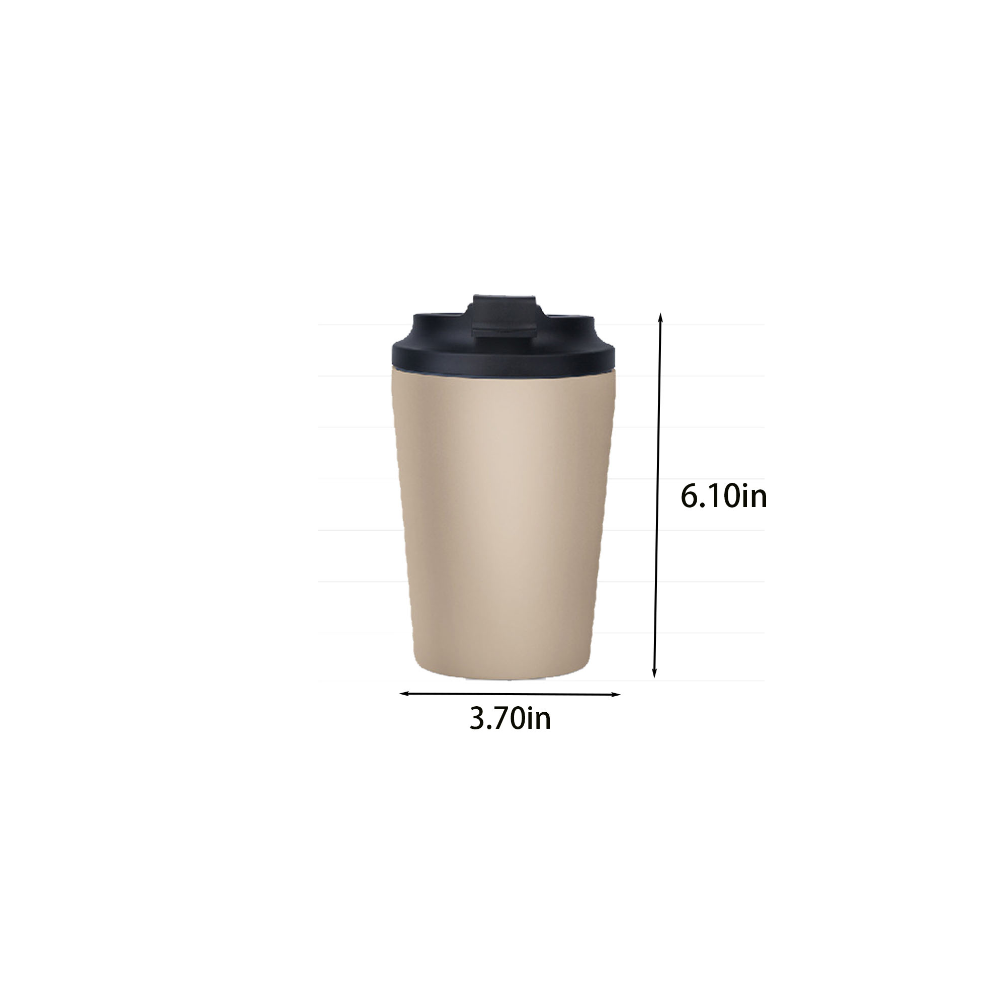 Portable Stainless Steel Car Coffee Cup 8