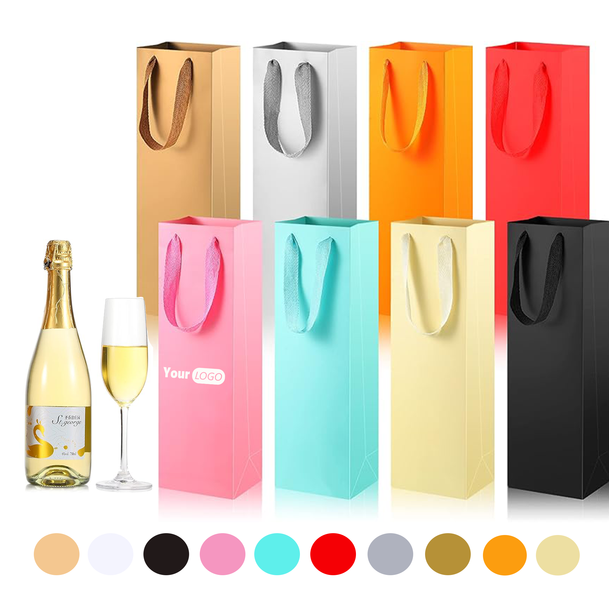 Wine Gift Bag With Handle