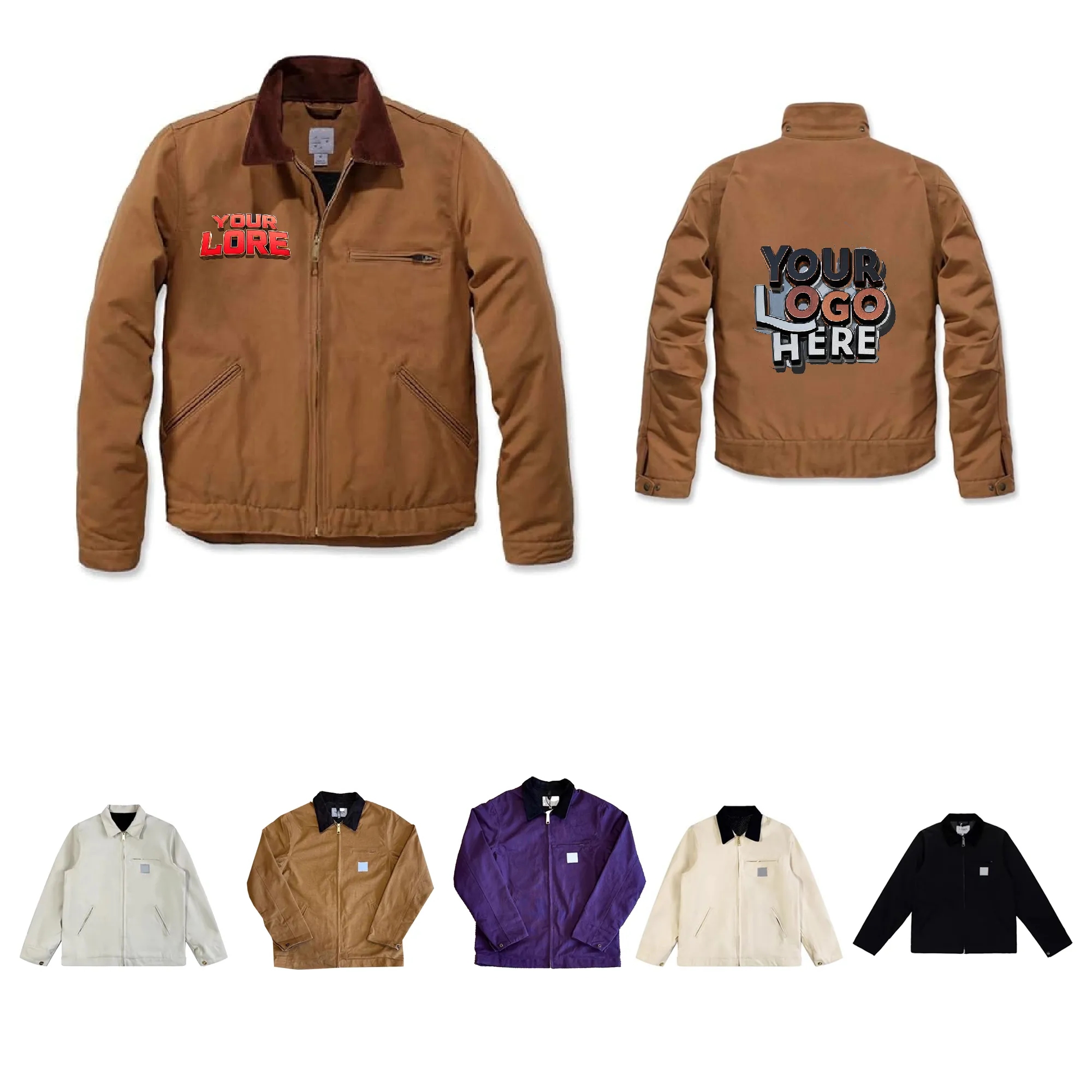 Lapel Work Jacket