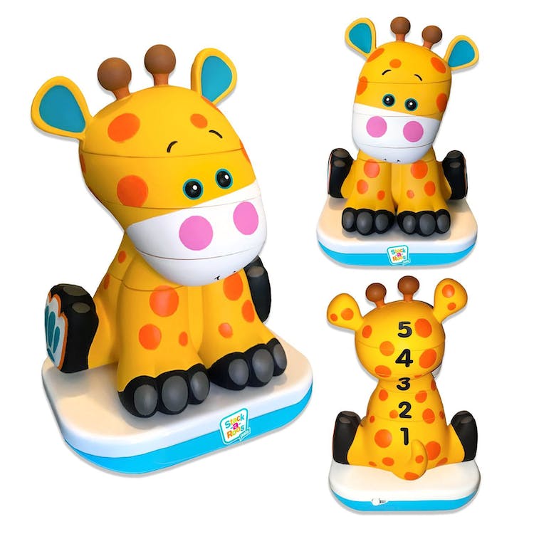 Infant Stacking Toys - Zoo Animals 3 Pack 3
