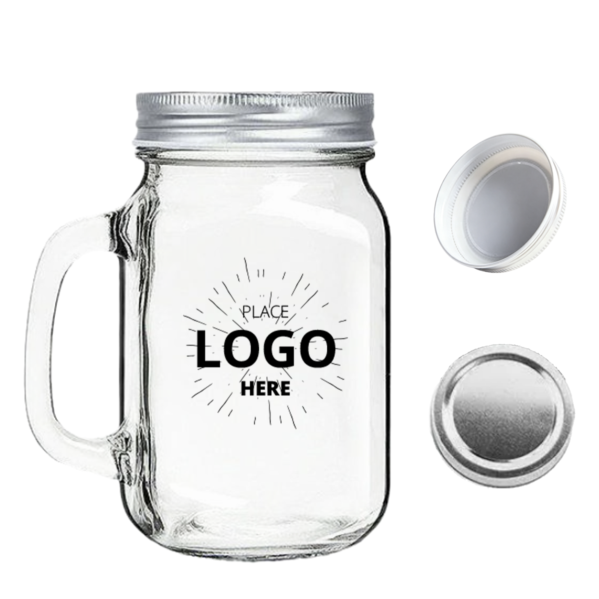 Glass Mason Jar 2