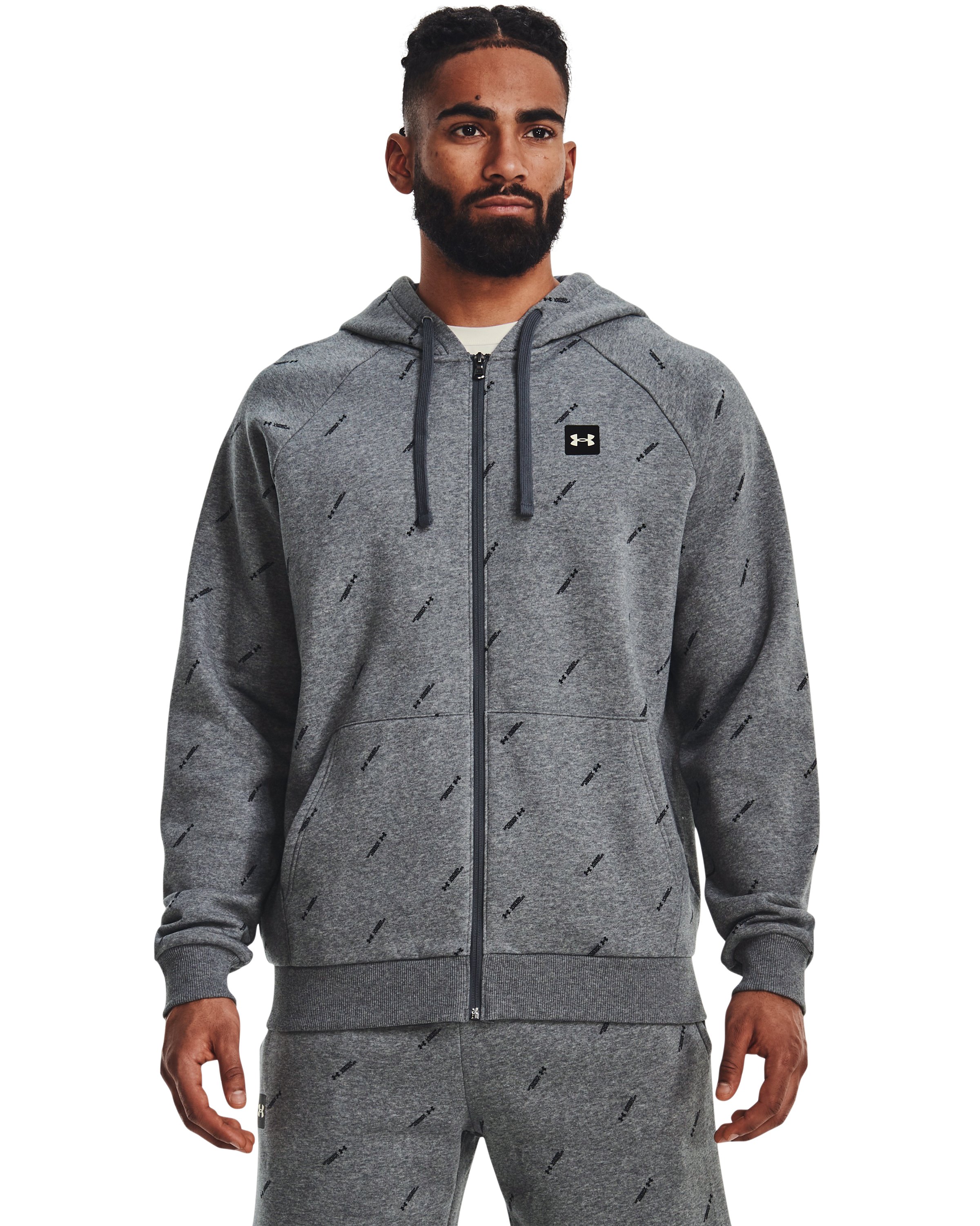 Men's UA Rival Fleece Full-Zip 4