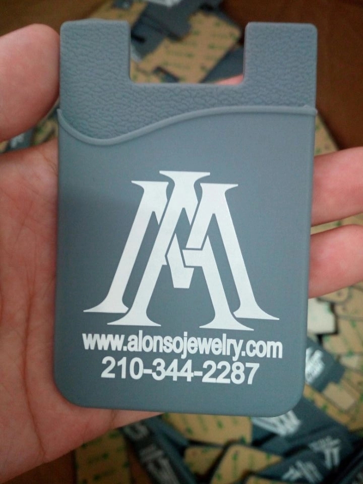 silicone phone wallet