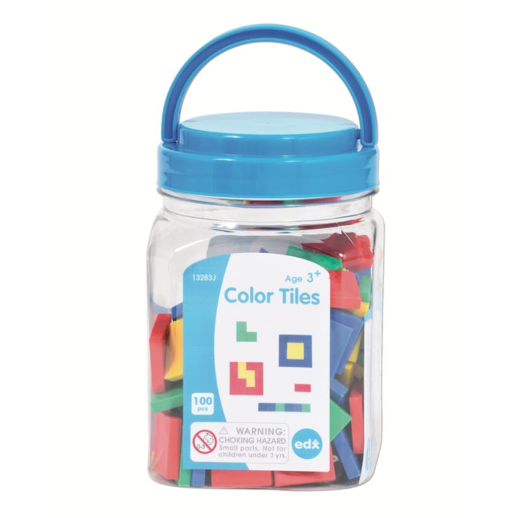 Color Tiles - Mini Jar Set of 100 3