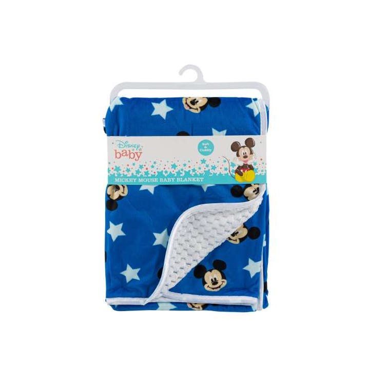 Disney Baby Blankets - Mickey Mouse Waffle 30"x40"