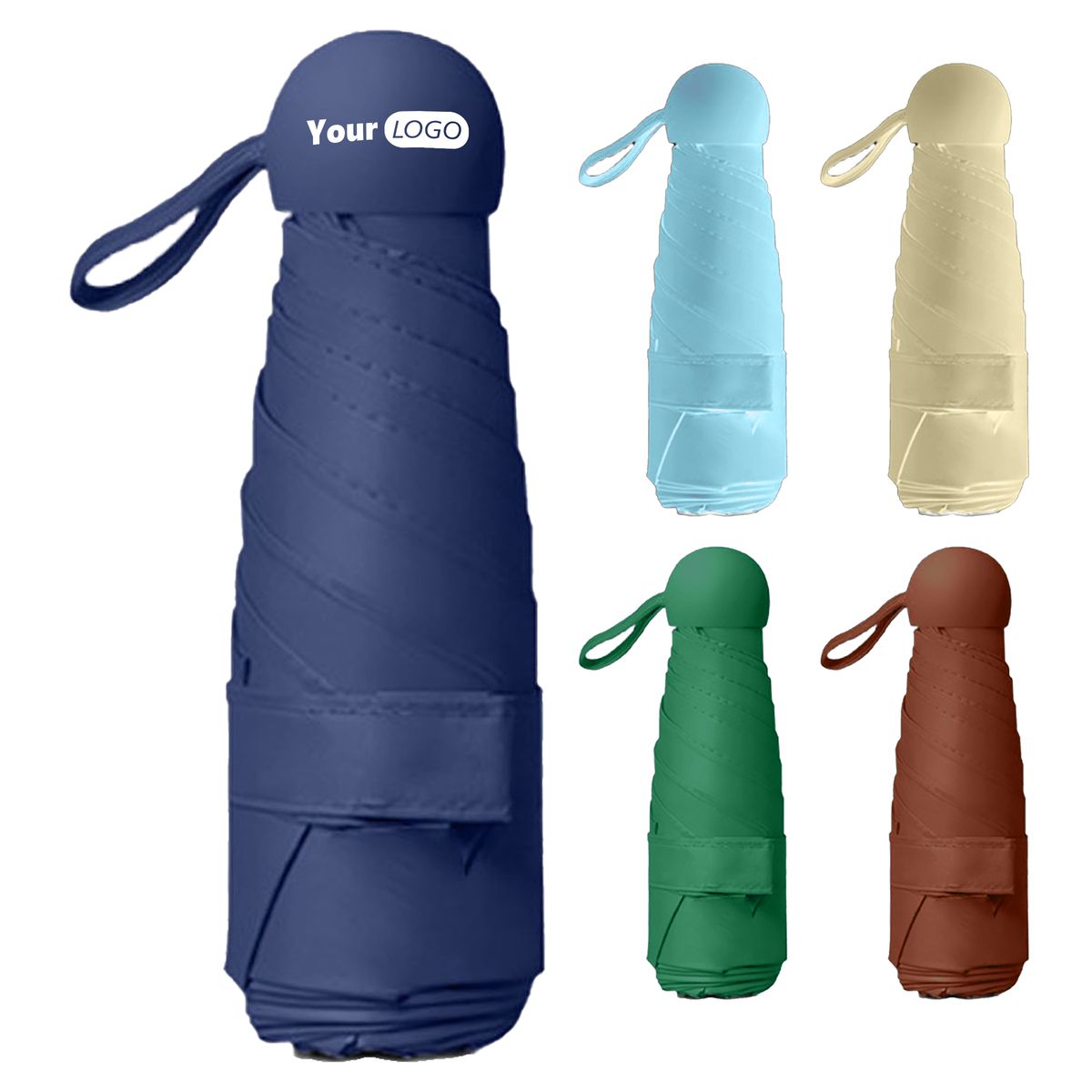 Rubber Rain And Sunscreen Dual-Use Umbrella ?C All-Weather Protection 5