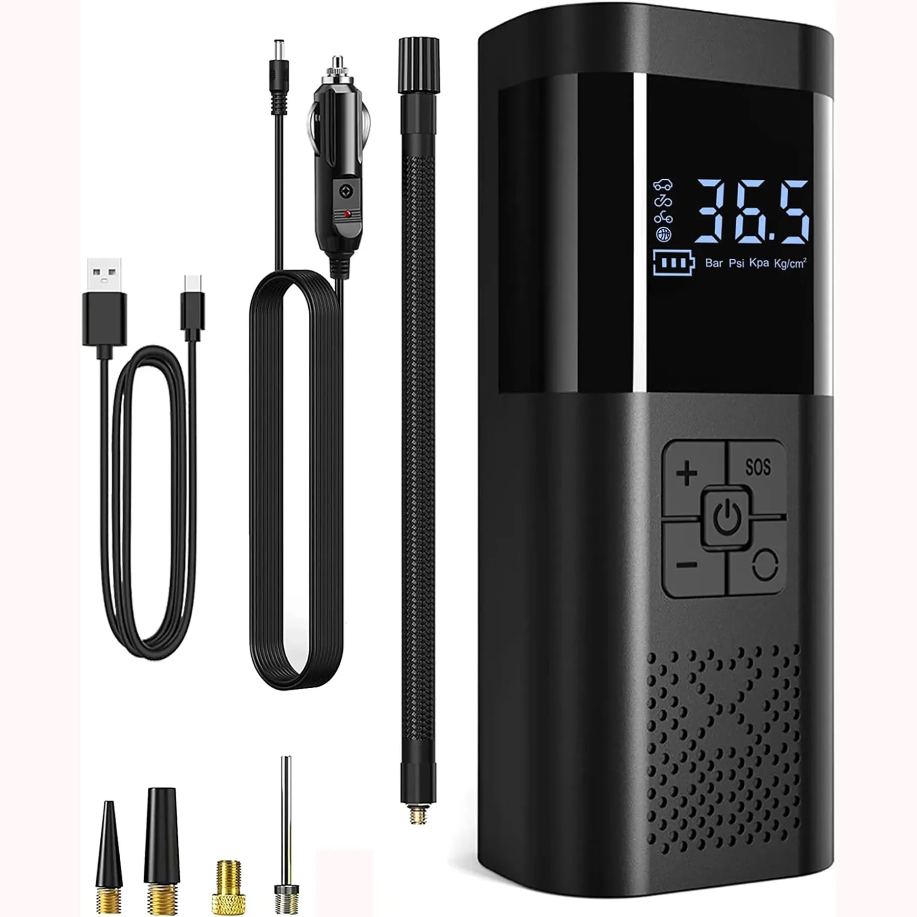 Tire Inflator Portable Air Compressor 8