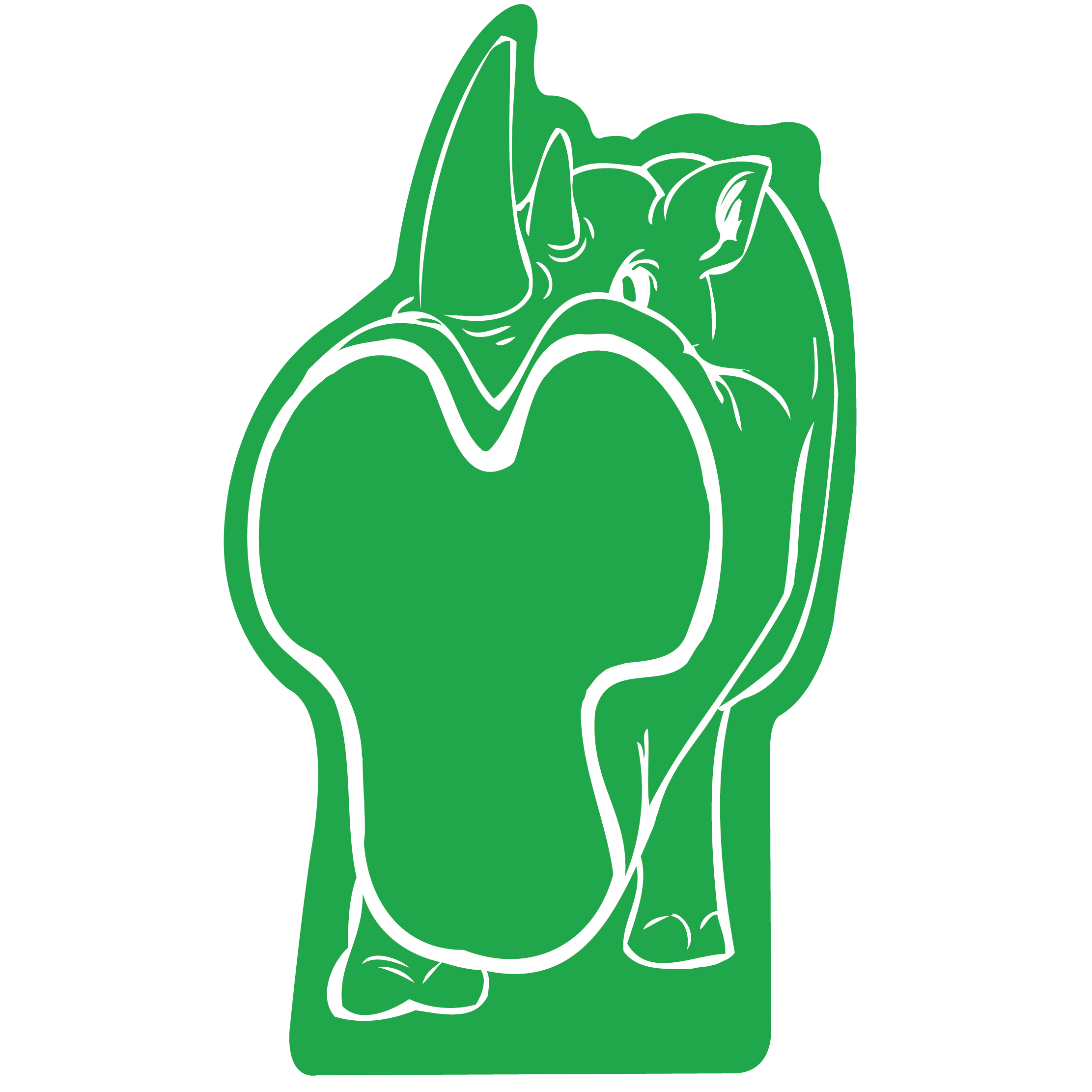 Foam Rhino Hoof Mitt 47